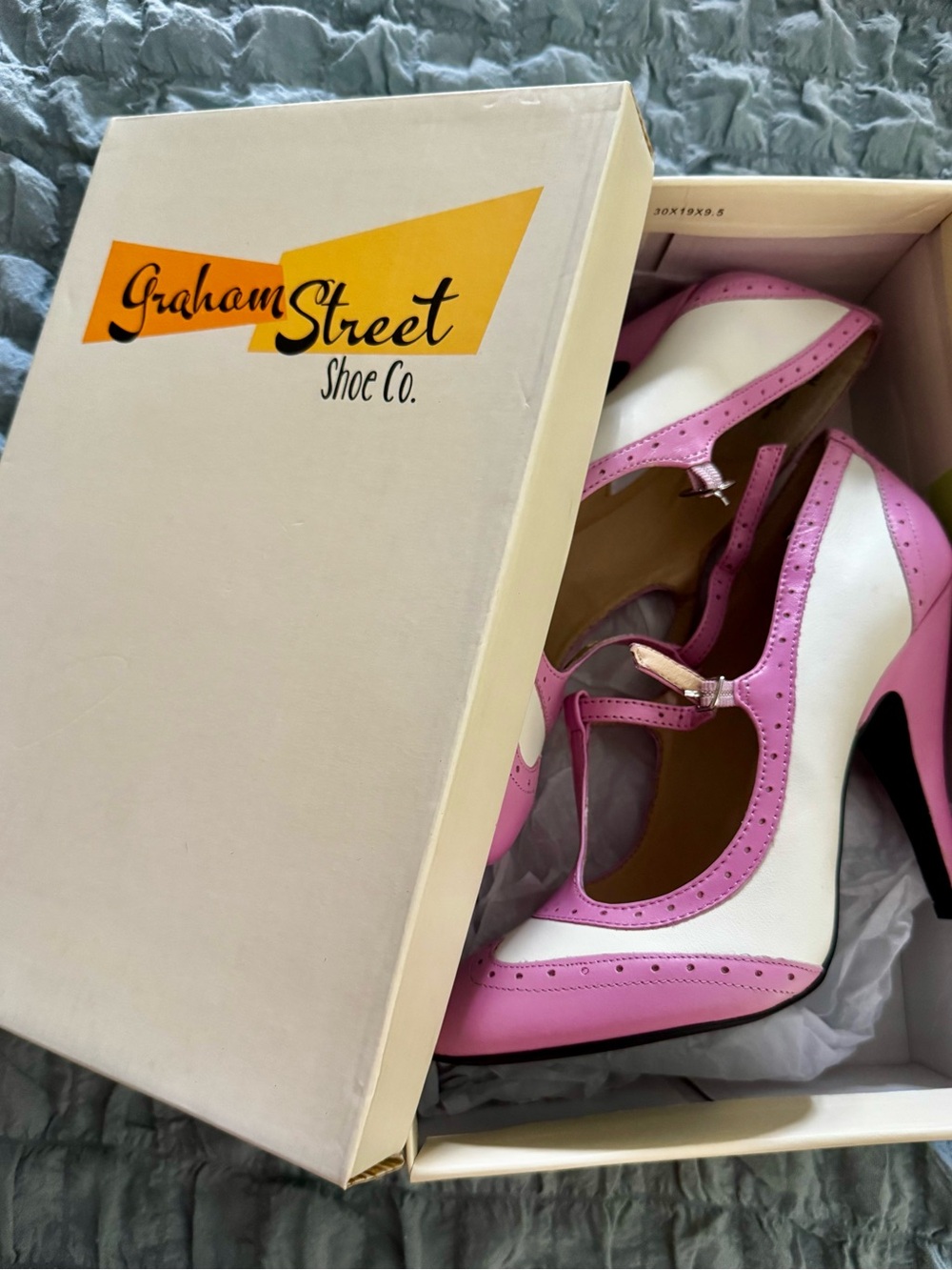 Graham Street Shoe Co. Ara Draper Pink Mary Jane Pumps
